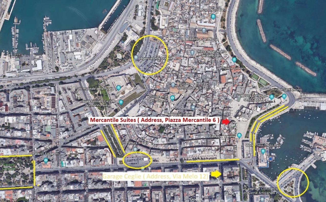 Mercantile Suites - Bari Vecchia Bagian luar foto
